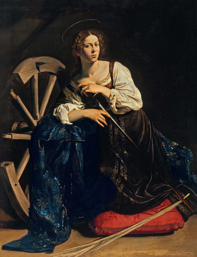 Caravaggio Santa Caterina Thyssen
